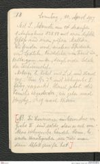 Seite 19, Tagebuch "Ossarn 1927" (NHMW-PRAE-BBB-22)